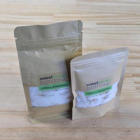 Refreshing Lemongrass Artisan Bath Tonic - 100g Bag