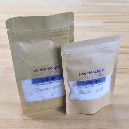 Relaxing Lavender Artisan Bath Tonic - 100g Bag
