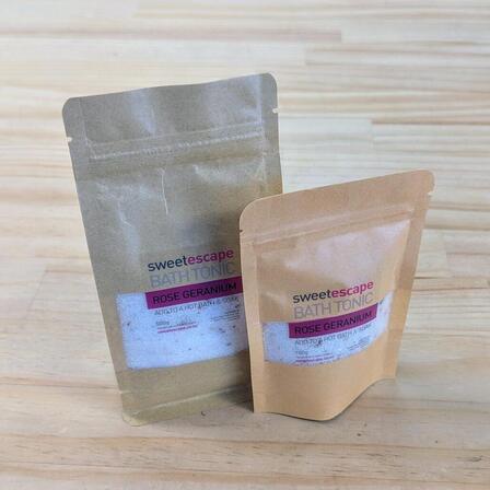 Rose Geranium Artisan Bath Tonic - 100g Bag
