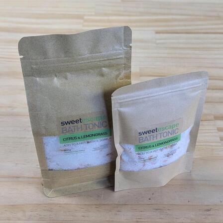Refreshing Lemongrass Artisan Bath Tonic - 500g Bag