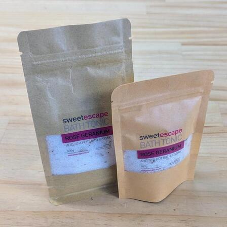 Rose Geranium Artisan Bath Tonic - 500g Bag