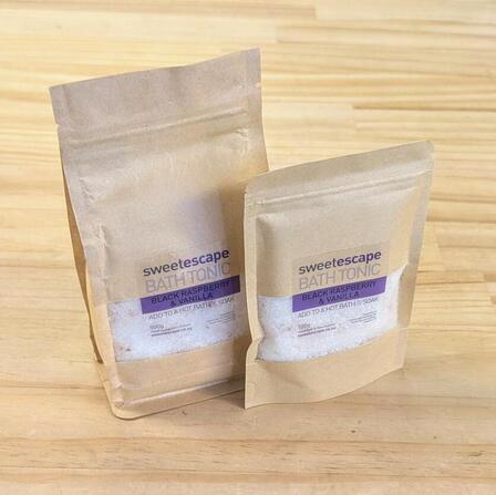 Black Raspberry and Vanilla Bath Tonic - 500g Bag
