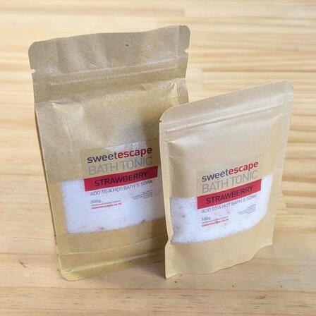 Strawberry Bath Tonic - 100g Bag