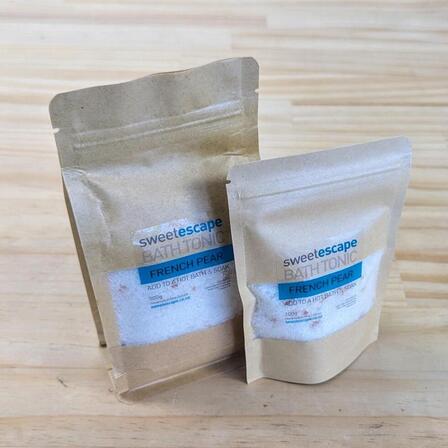 French Pear Bath Tonic - 100g Bag